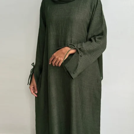 Vêtements de prière musulmans pour femmes, Kaftan, Robe musulmane, Abaya, Niqab, tiens imar, Ramadan, Dubaï, Turquie, Noir, 2025 – Image 6