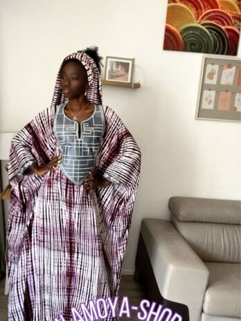 Le Boubou EVA  – Élégance fluide aux racines africaines
